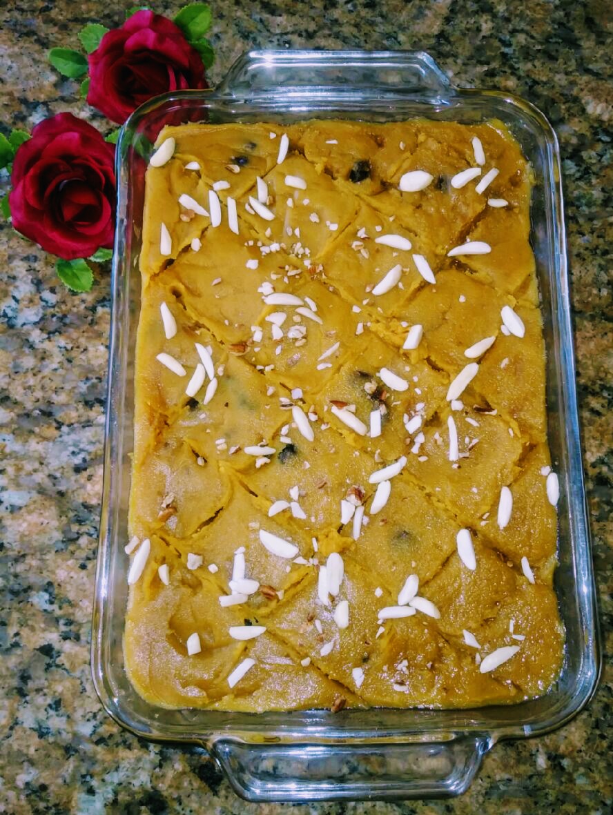 Sweet Halwa Daal Chana